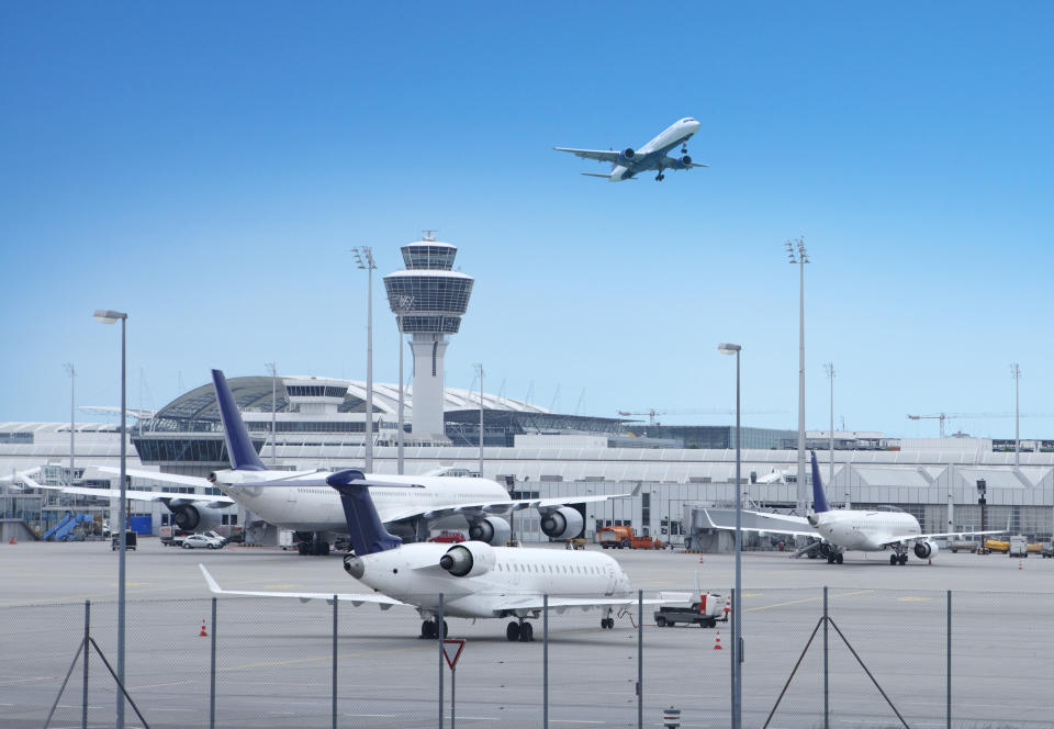 Munich Airport in Germany, Terminal 1 / Flughafen München IATA: MUC. See my other similar photos: