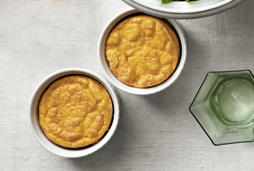 Light and Fluffy Carrot Soufflés