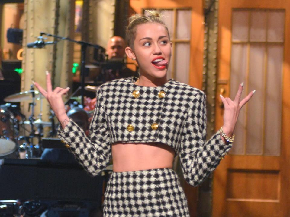 miley cyrus snl