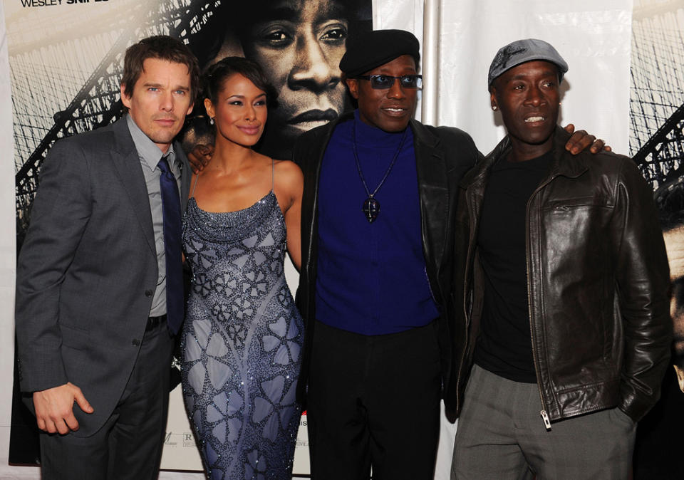 Brooklyn's Finest NY premiere 2010 Ethan Hawke Shannon Kane Wesley Snipes Don Cheadle