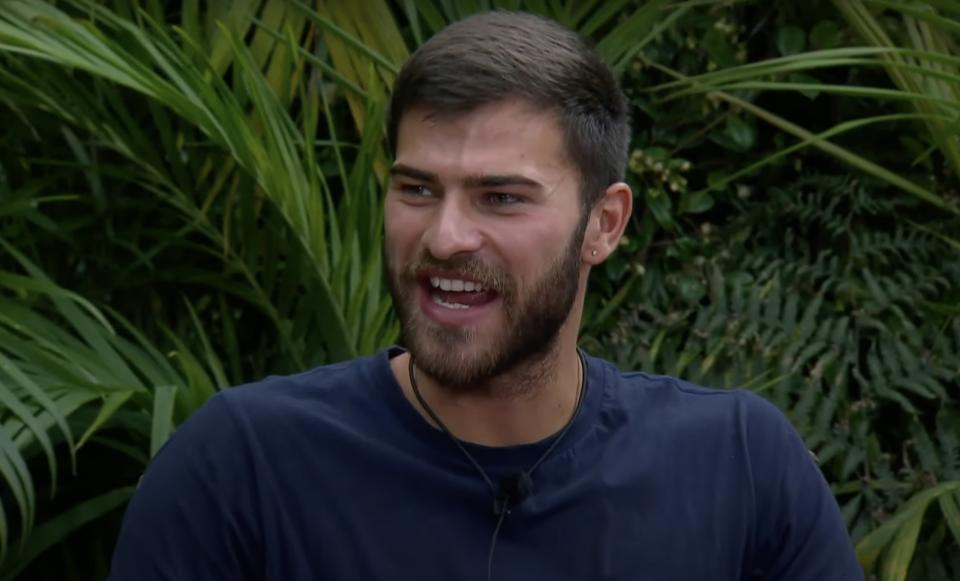 Owen Warner on I'm A Celebrity 2022 (ITV) 