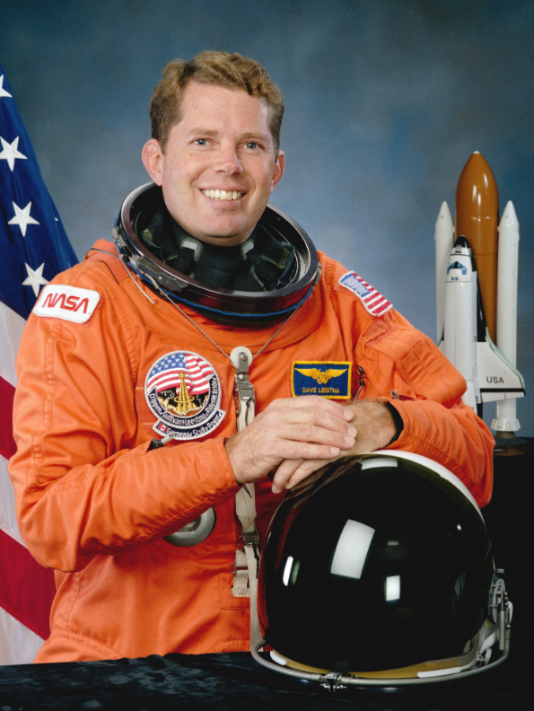 David Leestma is one of three astronauts who will be inducted into the U.S. Astronaut Hall of Fame Saturday.