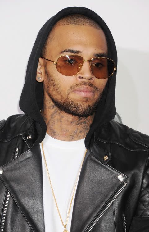 Chris Brown at the American Music Awards earlier this month. Credit: Getty Images