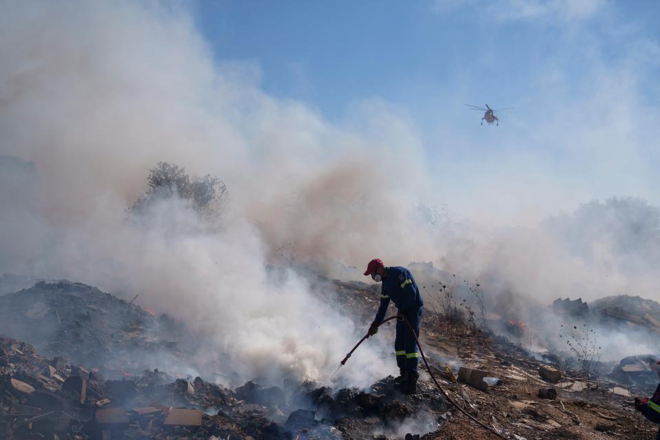 Greece Wildfire (Copyright 2024 The Associated Press. All rights reserved)