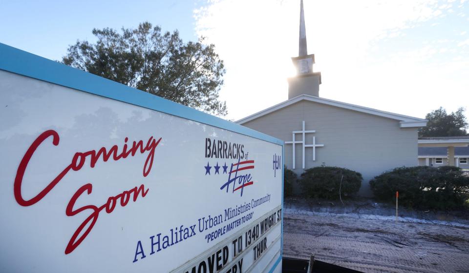 A 70-year-old Methodist church on Derbyshire Road in Daytona Beach is becoming the new Barracks of Hope veterans transitional housing facility. A total of 20 apartments will be available later this month.