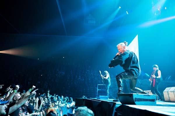 Iron Maiden onstage