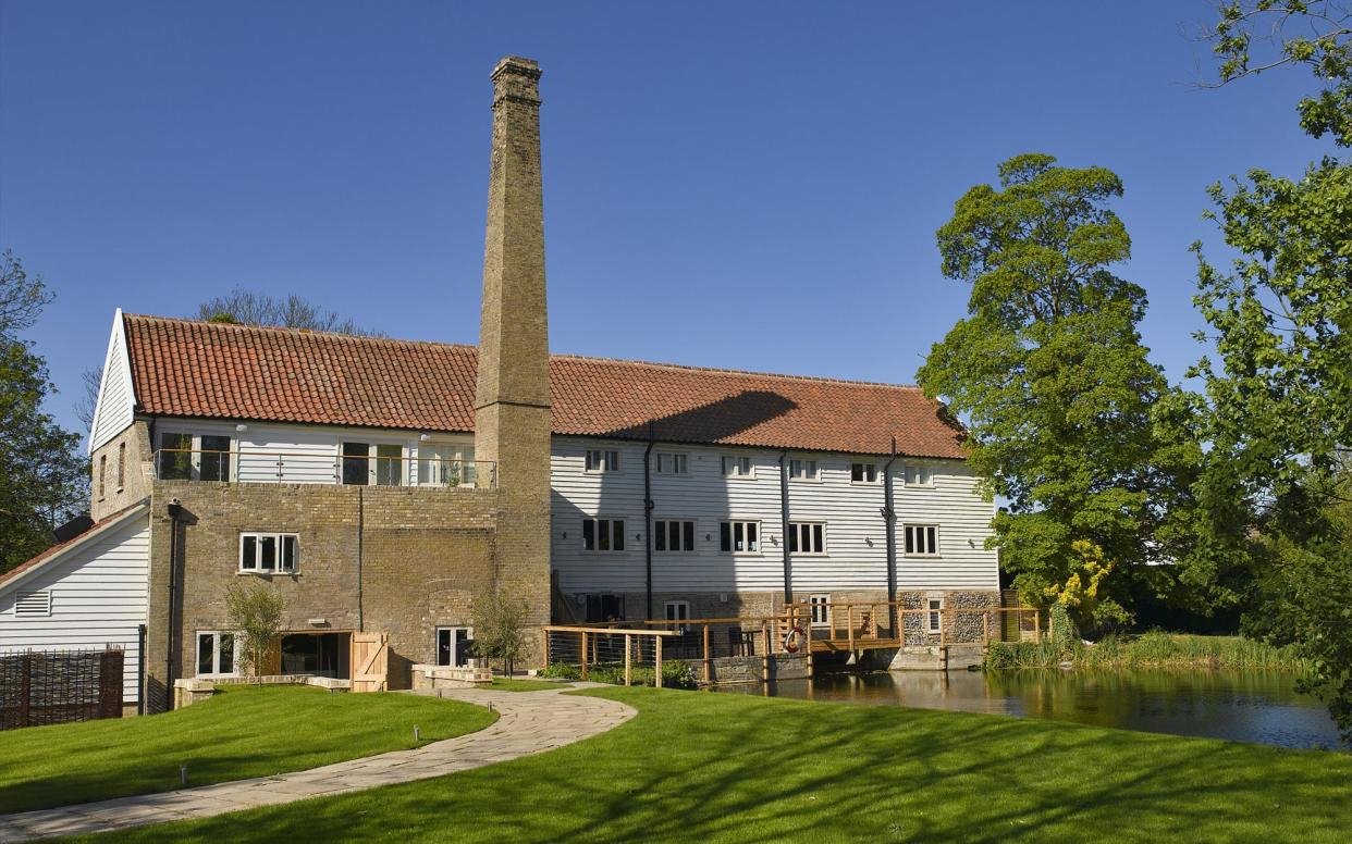 Save up to 20 per cent on a one or two-night stay at Tuddenham Mill, an 18th century watermill-turned-boutique hotel in West Suffolk.