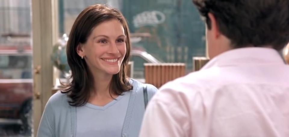 Anna talking to Will in "Notting Hill"