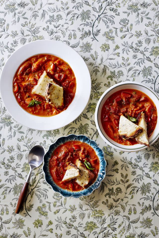 Chunky Tomato-Red Pepper Soup