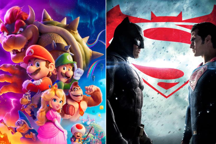 Super Mario Bros. La Película supera el récord de taquilla de Batman vs Superman: El Origen de la Justicia