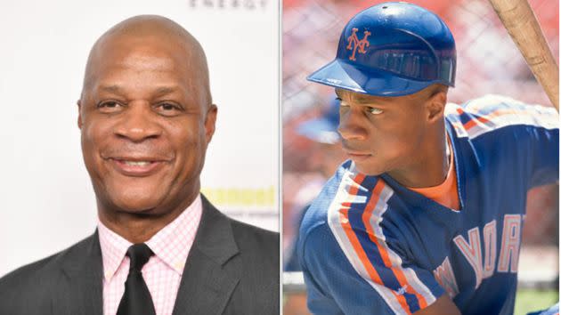 Darryl Strawberry, pictured in 2022 and 1988, reported that 