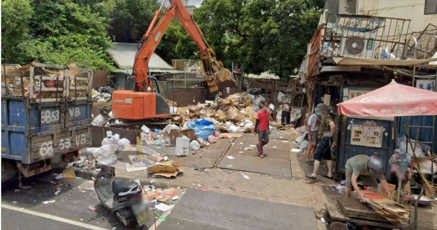 回收廠停業，恐將導致拾荒者失去收入來源。（圖／Google Map）