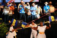 Celebrations take place as Barbados becomes a republic, in Bridgetown