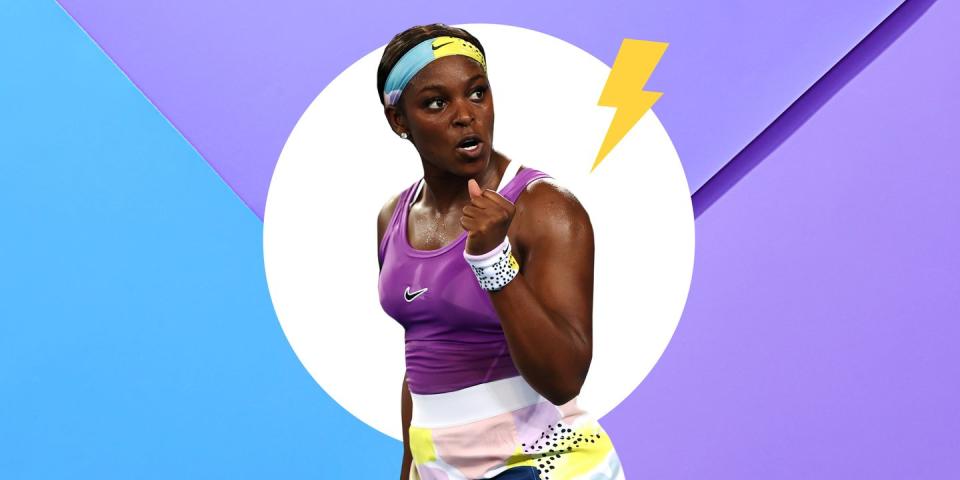 sloane stephens icy hot pickleball workout routine