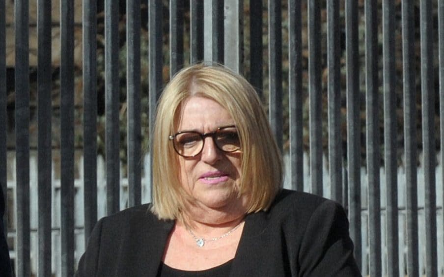 Catherine Leahy at the High Court Glasgow. She was jailed for six years - Spindrift Photo Agency