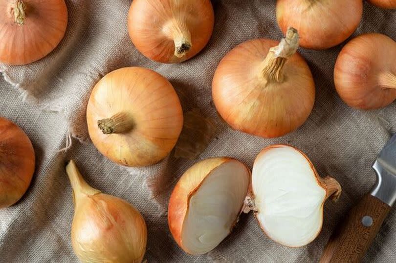 white onions