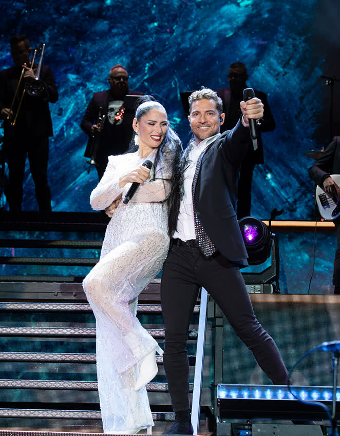 Rosa López y David Bisbal