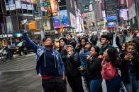 <p>No. 8: Times Square<br>Location: New York, U.S.<br>Tags: 2,560,272<br>(Photo by Drew Angerer/Getty Images) </p>