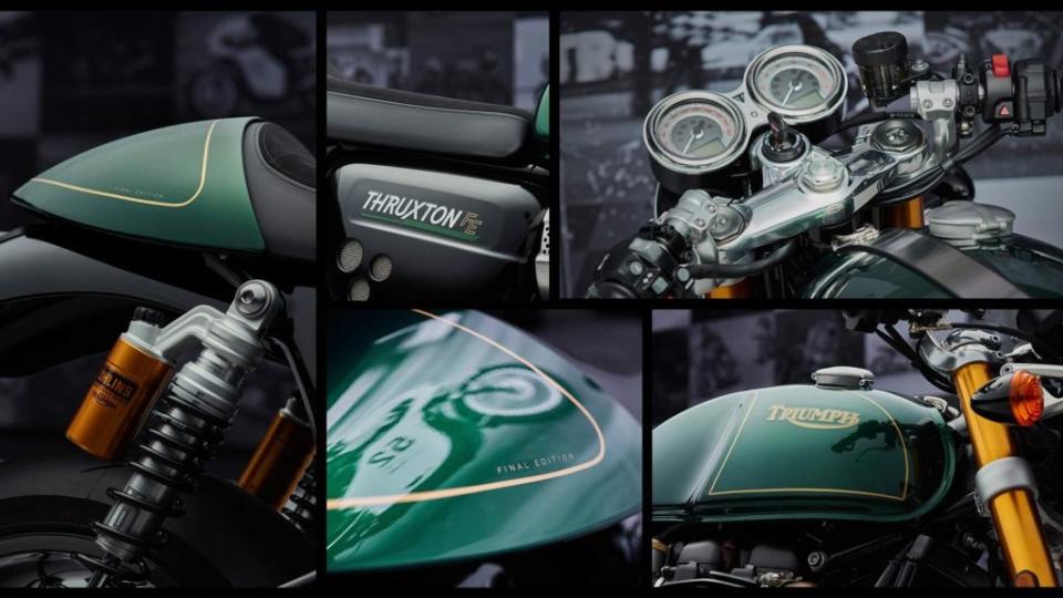 Thruxton Final Edition秉持著絕對的Café Racer精神，將復古風味完整呈現。(圖片來源/ Triumph)