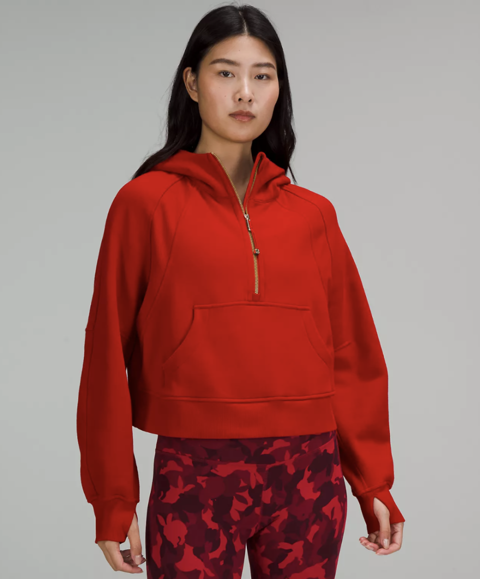 New Year Scuba Oversized Half-Zip Hoodie (photo via Lululemon)