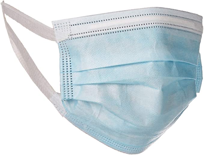 Fruit of the Loom Reusable Cotton Face Mask 50 Count Multipack. Image via Amazon.