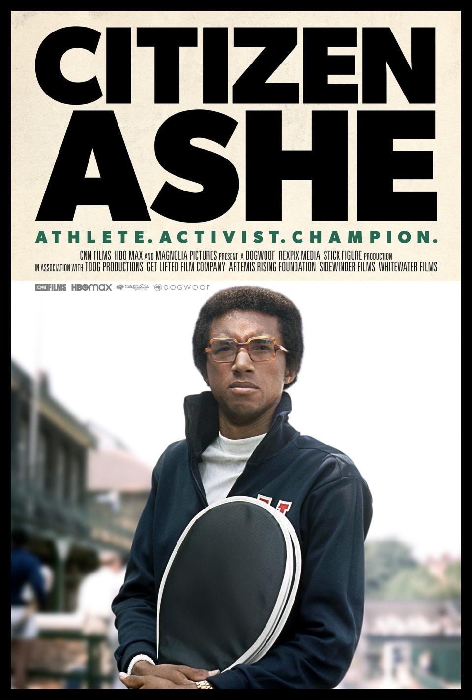 Arthur Ashe documentary "Citizen Ashe" will be shown on CNN and HBO Max in 2022.