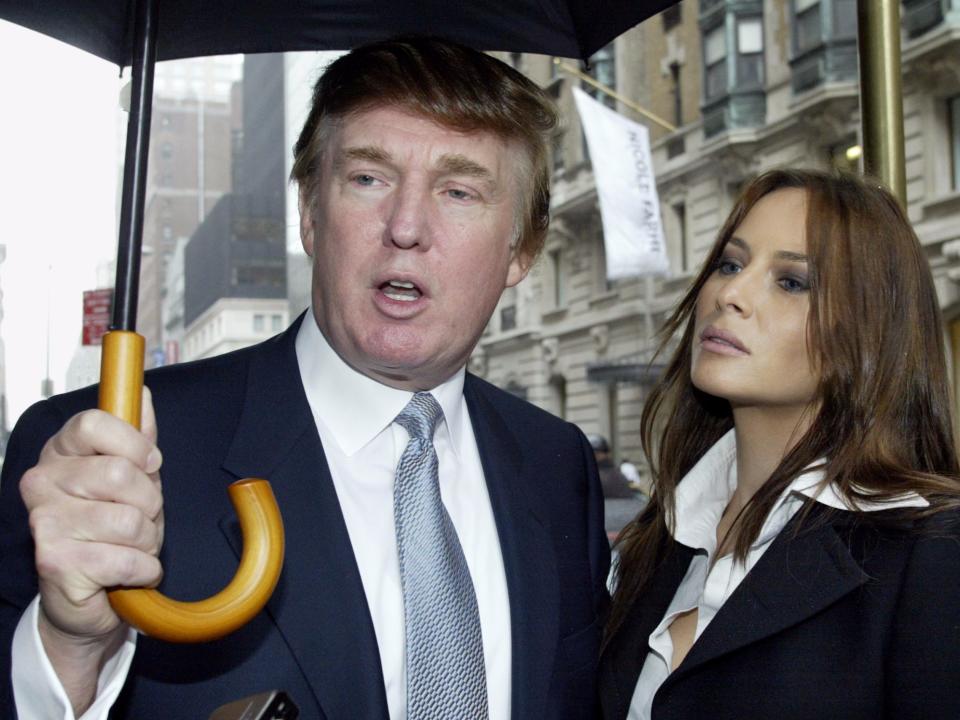 donald and melania