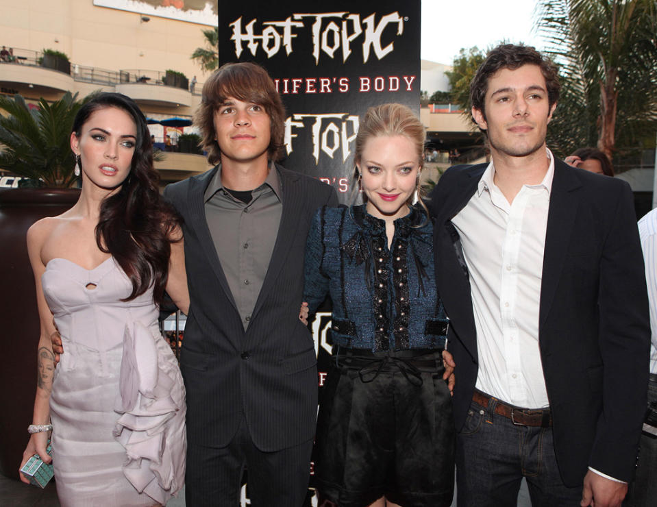 Jennifer's Body Hot Topic Fan Event 2009 Megan Fox Johnny Simmons Amanda Seyfried Adam Brody