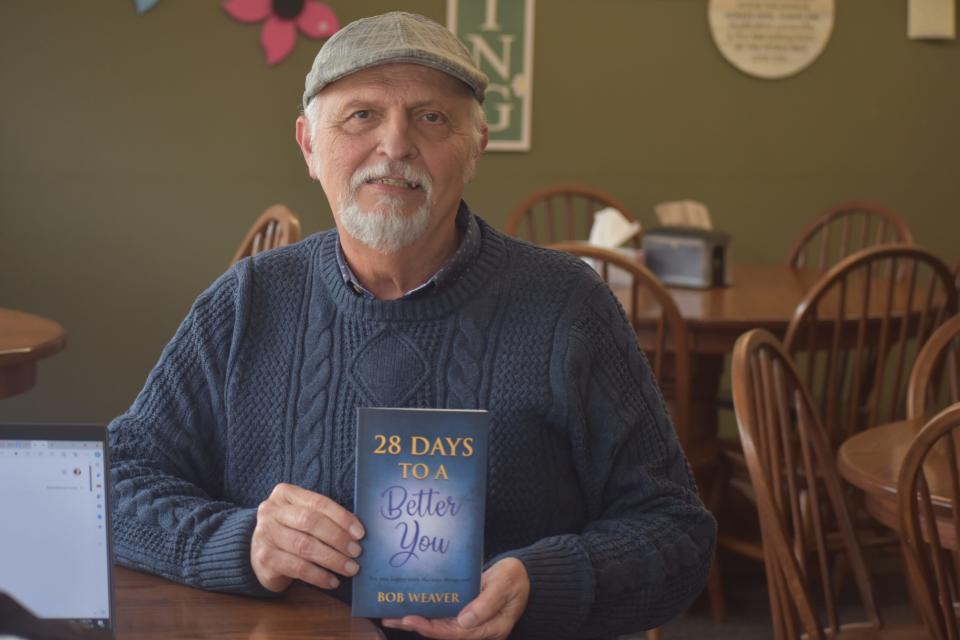 Along with promoting calmer and more contemplative lifestyle, Bob Weaver's "28 Days to a Better You" advocates for not being discouraged by slow progress, stressing the importance of perseverance and persistence.