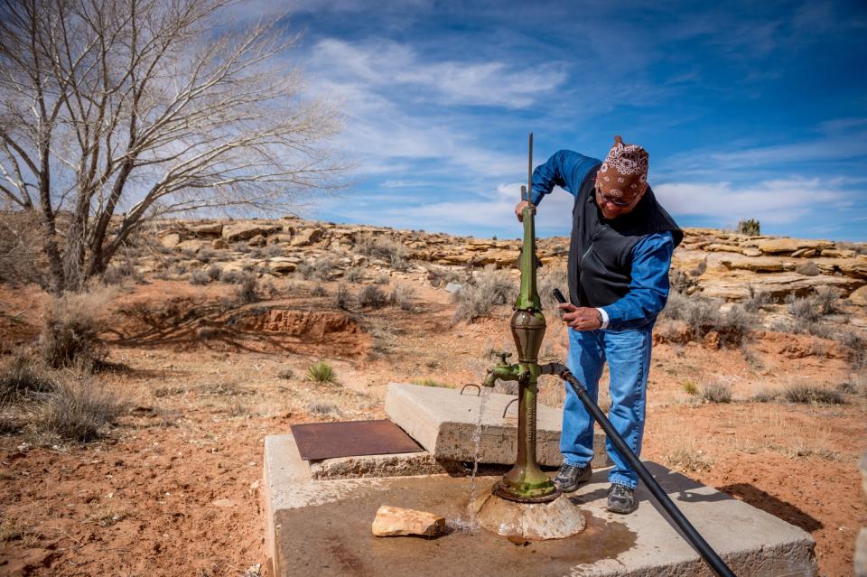 Dariel Yazzie. (Photograph by Mary F. Calvert)