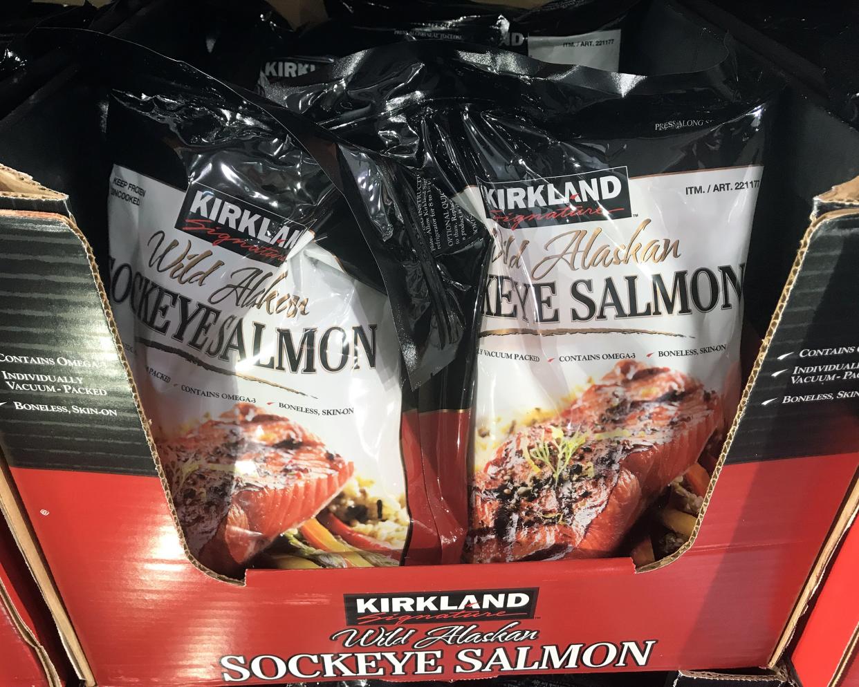 Kirkland Signature Wild Alaskan Sockeye Salmon