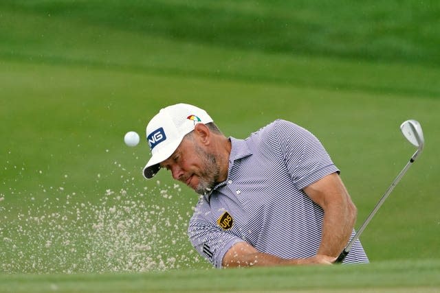 Lee Westwood hit six pars, one eagle, eight birdies and three bogeys in his third round