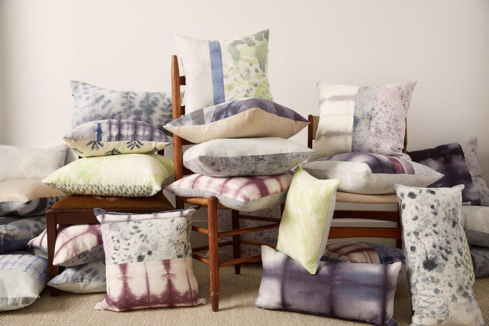 Selections from the 10-Year Anniversary Pillow Collection by Rebecca Atwood