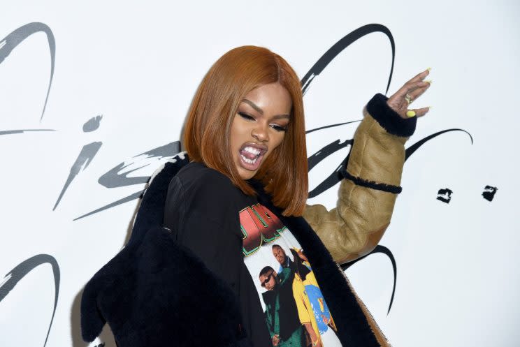 Teyana Taylor also attended the F Is for … Fendi party. (Photo: Getty Images)