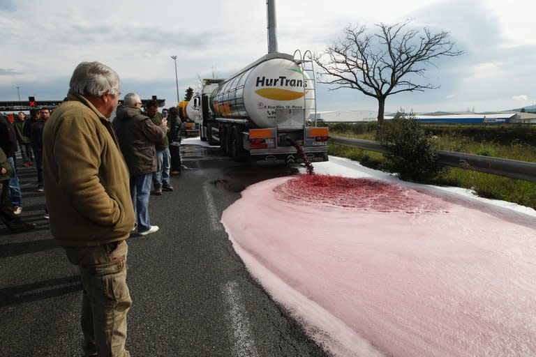 This is why France’s streets look like rivers of red wine right now