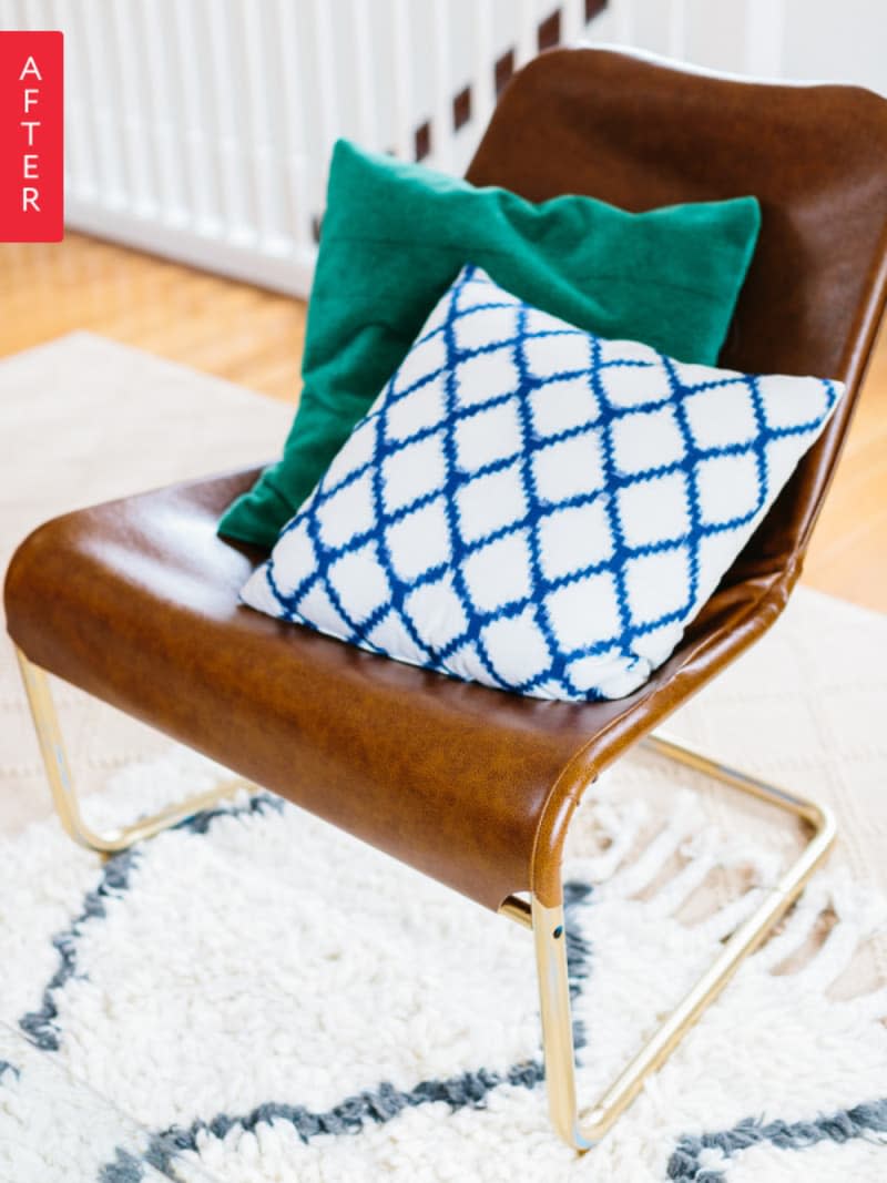 <span> Credit: <a href="http://www.stylemepretty.com/living/2015/05/29/ikea-hack-leather-lounge-chair/" rel="nofollow noopener" target="_blank" data-ylk="slk:Style Me Pretty;elm:context_link;itc:0;sec:content-canvas" class="link ">Style Me Pretty</a></span> <span class="copyright">Credit: <a href="http://www.stylemepretty.com/living/2015/05/29/ikea-hack-leather-lounge-chair/" rel="nofollow noopener" target="_blank" data-ylk="slk:Style Me Pretty;elm:context_link;itc:0;sec:content-canvas" class="link ">Style Me Pretty</a></span>