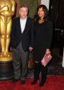 Robert De Niro (L) and Grace Hightower attend the 85th Academy Awards Nominees Luncheon at The Beverly Hilton Hotel on February 4, 2013 in Beverly Hills, California. (Photo by Steve Granitz/WireImage)