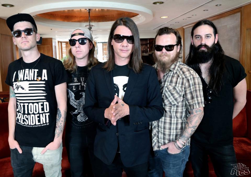 Provided by Red Jumpsuit Apparatus -- Red Jumpsuit Apparatus plays a hometown show Sunday at Freebird Live. The band formed more than a decade ago in Middleburg.