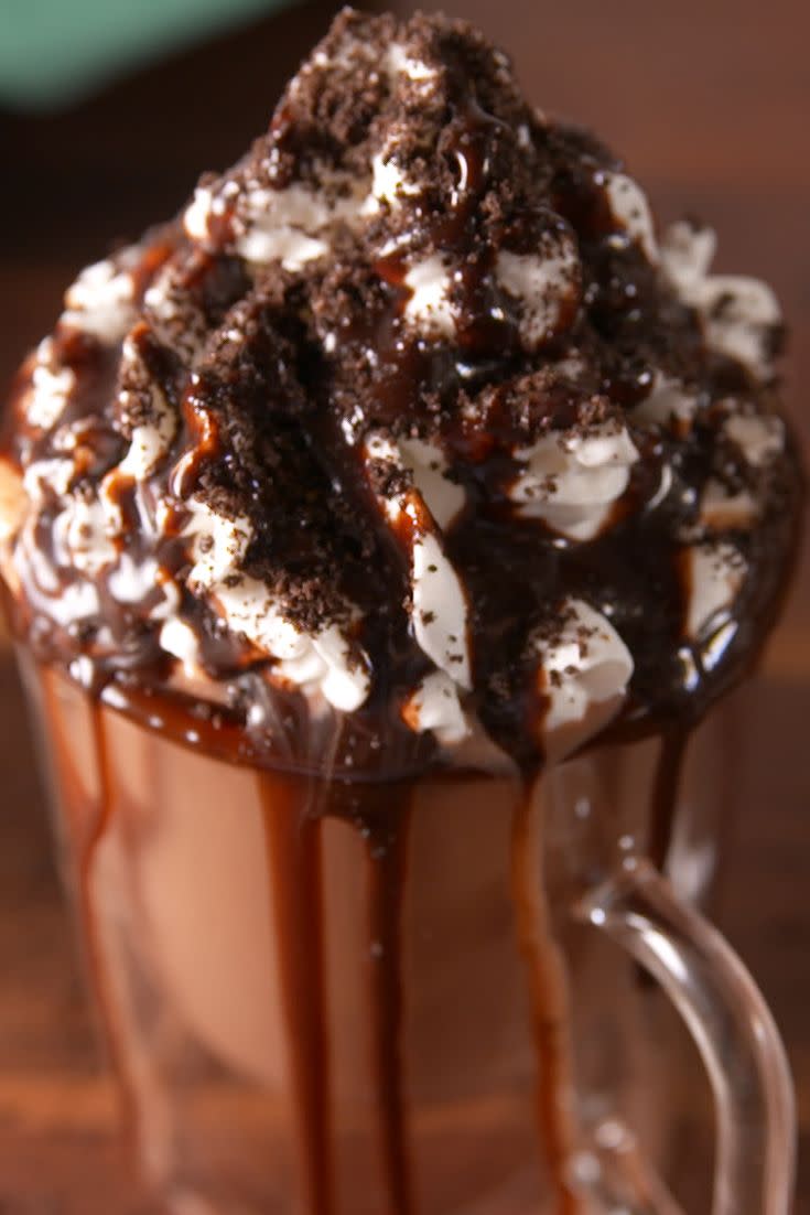 9) Mudslide Hot Chocolate