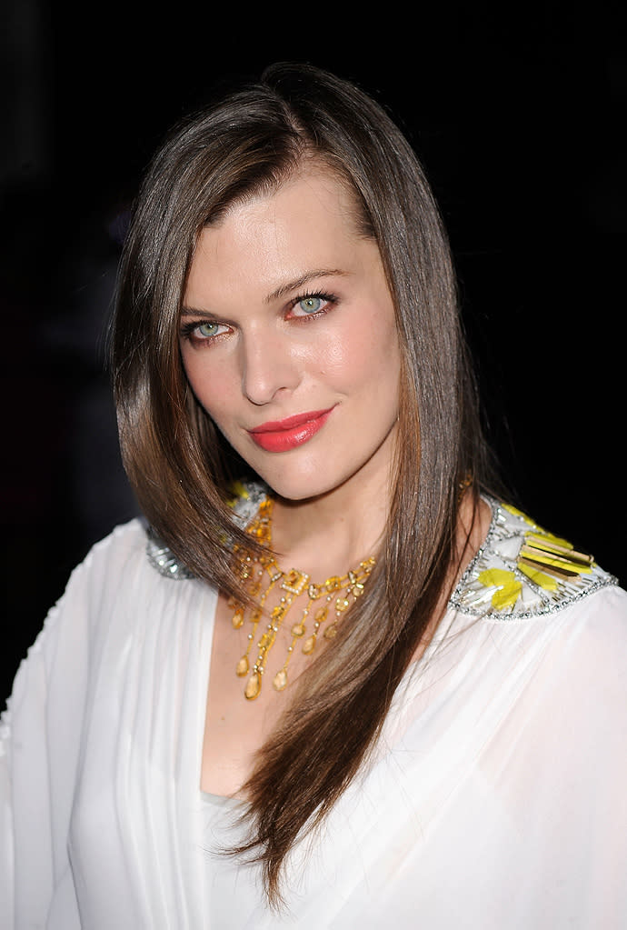 A Perfect Getaway LA Premiere 2009 Milla Jovovich