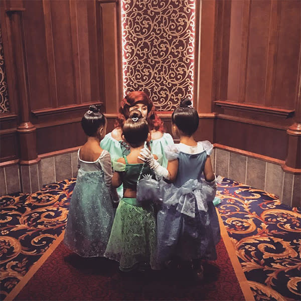 And Princess Ariel. After all, who wouldn’t want to meet Princess North West? (Photo: Instagram)