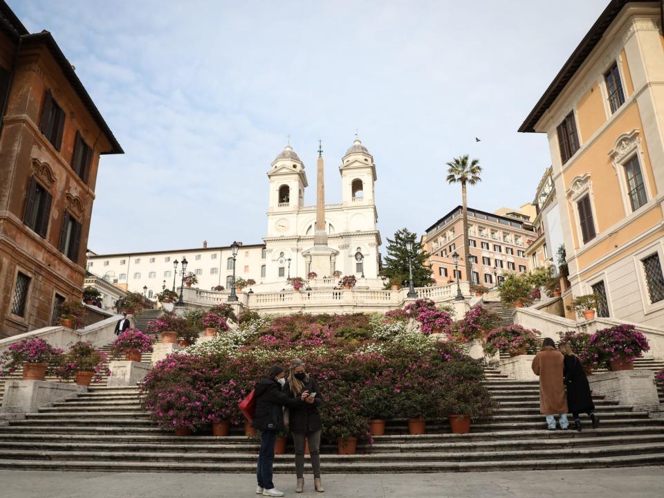 Rome's Spanish Steps.