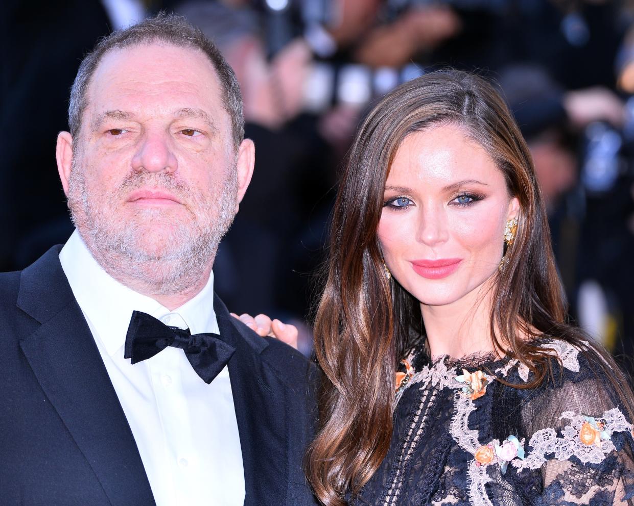 Harvey Weinstein and Georgina Chapman. (Photo: Getty Images)