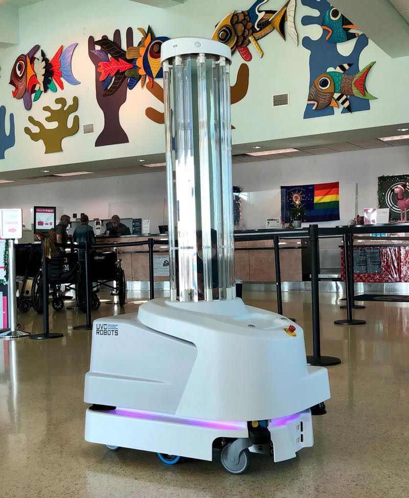 Key West International Airport UVD Robot