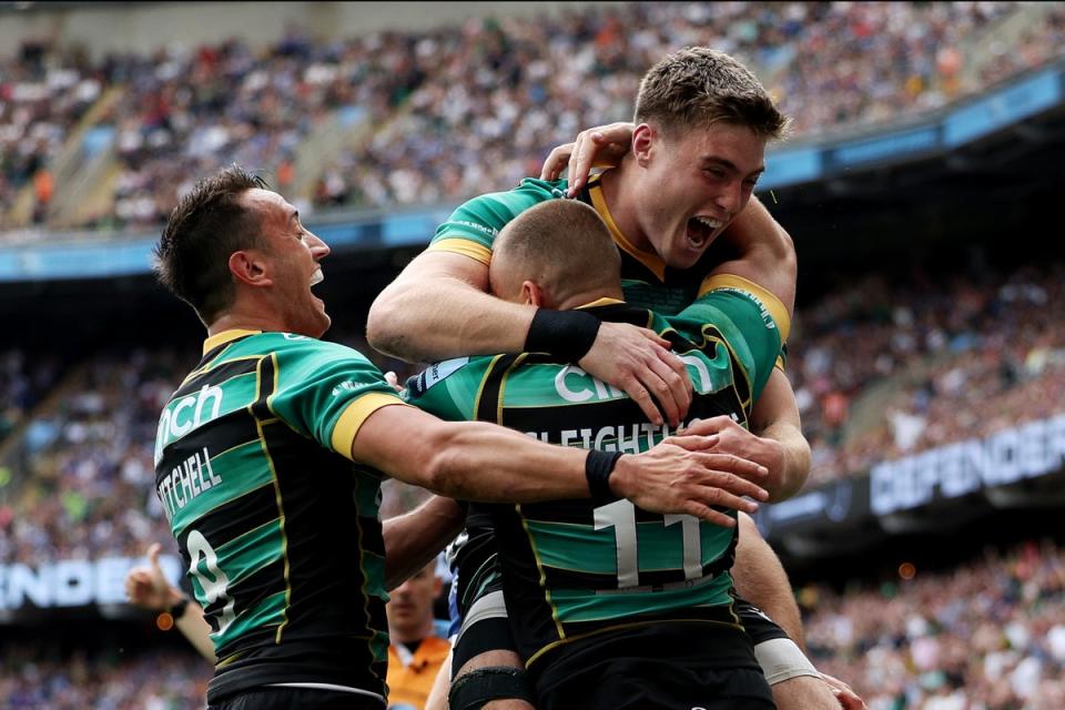 Northampton are champions of England for the first time in a decade  (Getty Images)