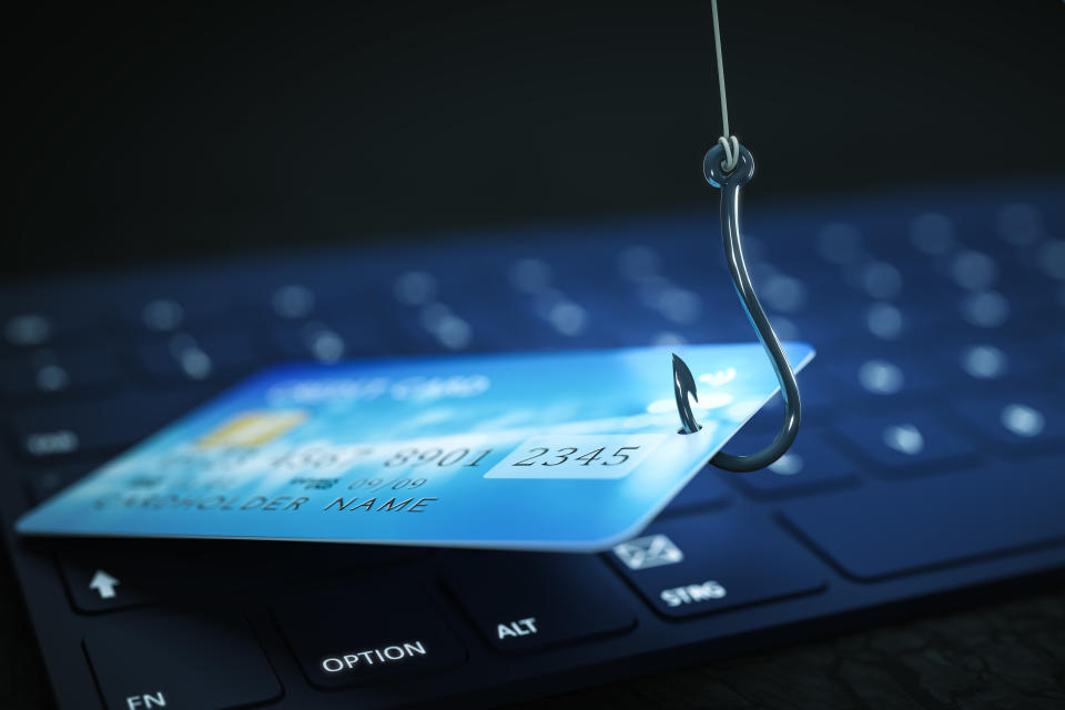 Hacerse con la información financiera de las personas es la táctica más habitual del phishing para ganar dinero. Foto: Getty Images. 