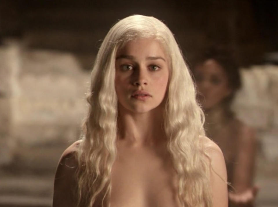 Emilia Clarke in "Game of Thrones"