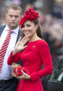 <p>Uno dei tappi è dedicato anche alla Duchessa di Cambridge, Kate Middleton, la moglie del fratello dello sposo, William. (Credits – Getty Images) </p>