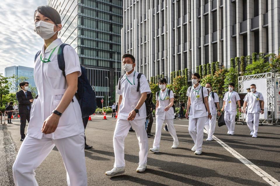 mass vaccination tokyo