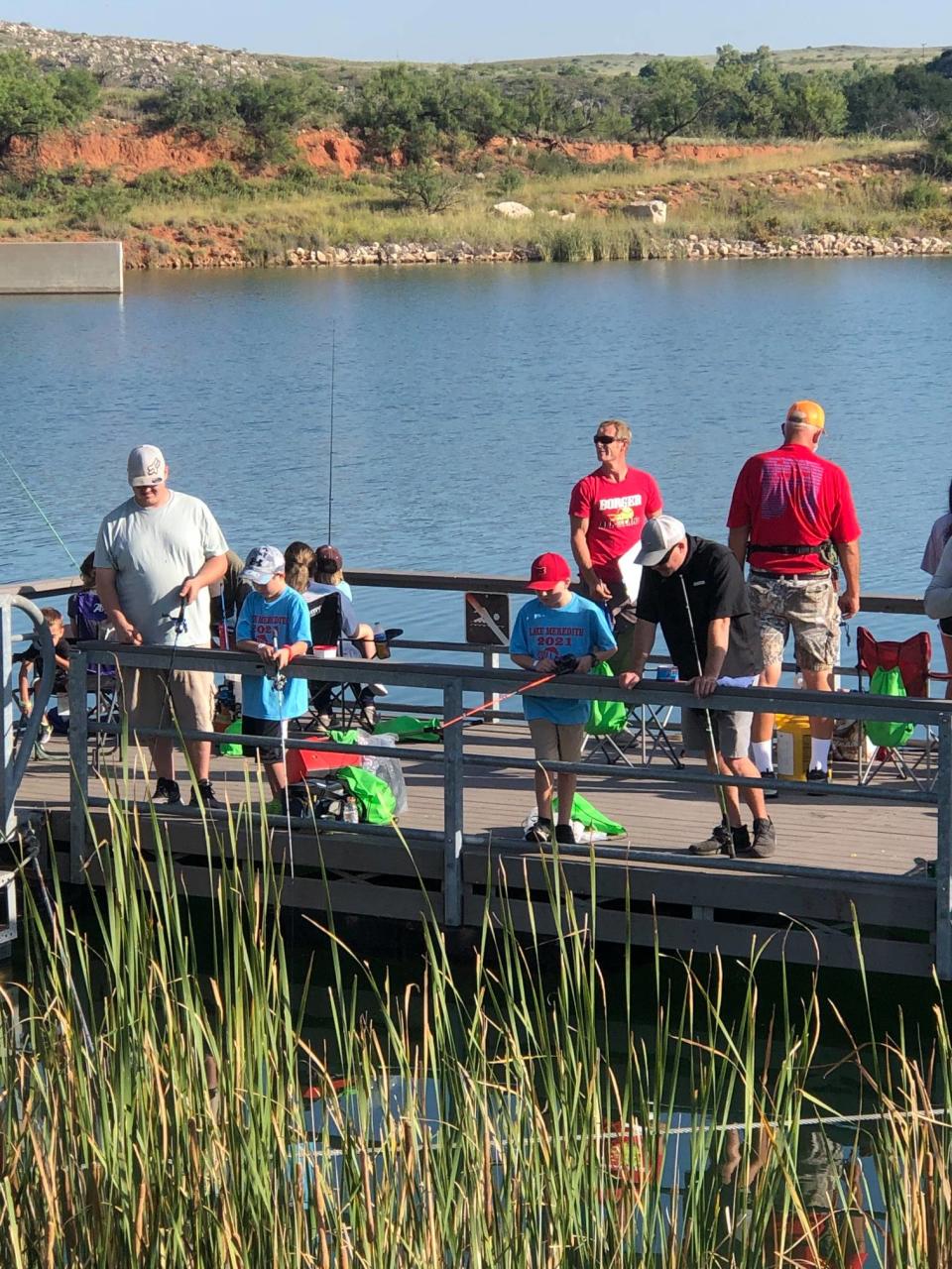 Lake Meredith Small Fry Fishing Tournament hosts their annual tournament Saturday morning at the Lake Meredith Stilling Basin in Spring Canyon. The event will include giveaways, food and tournament prizes.